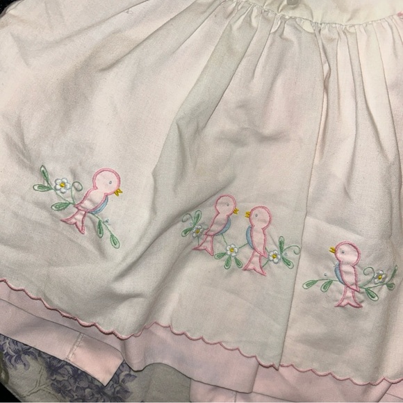 Adorable Pink and White Baby Dress - Picture 2 of 7